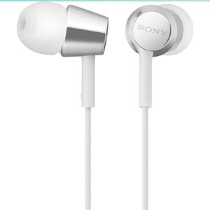 Sony MDREX155AP in-Ear Earbud Headphones/Headset with mic for Phone Call